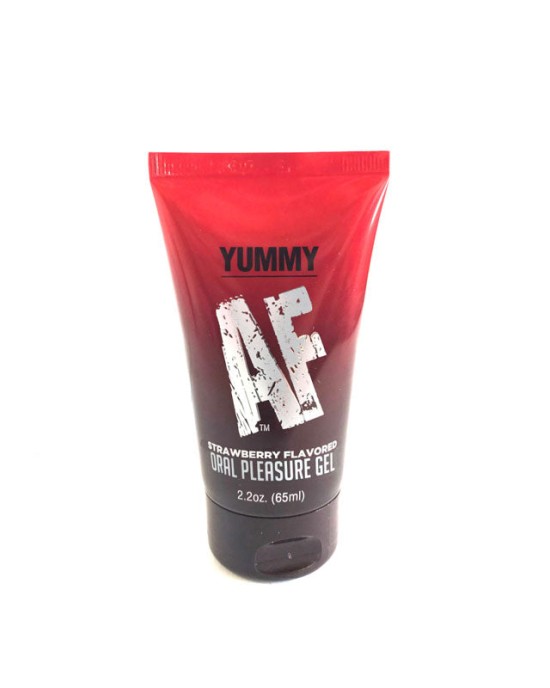 Yummy AF - Strawberry Flavoured Oral Pleasure Gel - 65ml