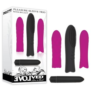 Evolved Pleasure Sleeve Trio with Bullet