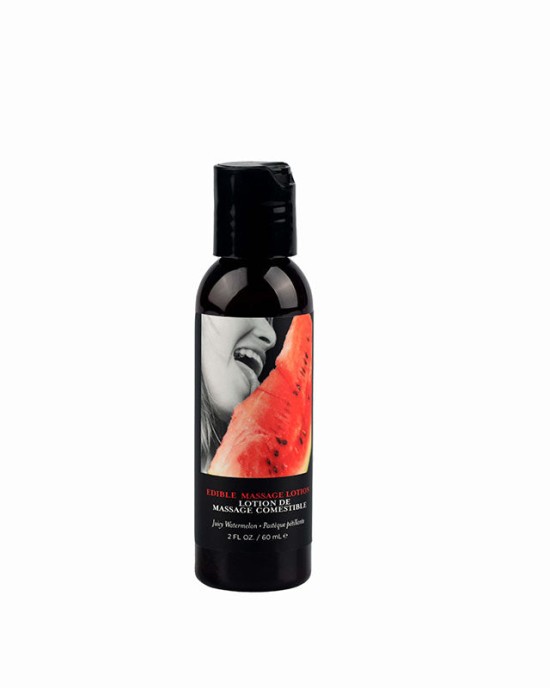 Edible Massage Lotion - Watermelon Flavoured - 60ml