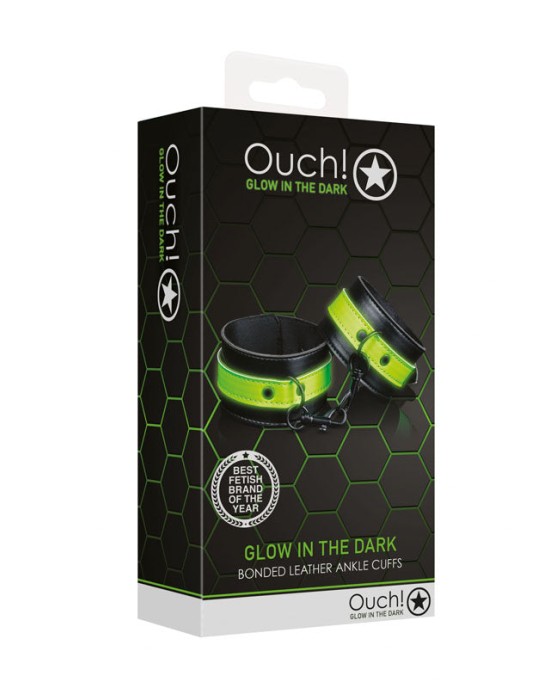 Ouch! Glow In The Dark Handcuffs