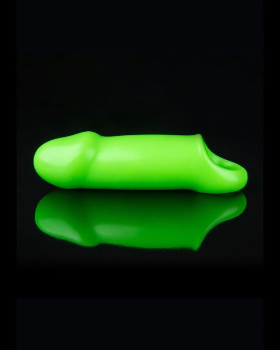 Ouch! Glow In The Dark Smooth Thick Stretchy Penis Sleeve