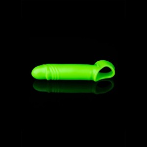 Ouch! Glow In The Dark Smooth Stretchy Penis Sleeve