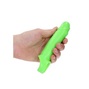 Ouch! Glow In The Dark Smooth Stretchy Penis Sleeve