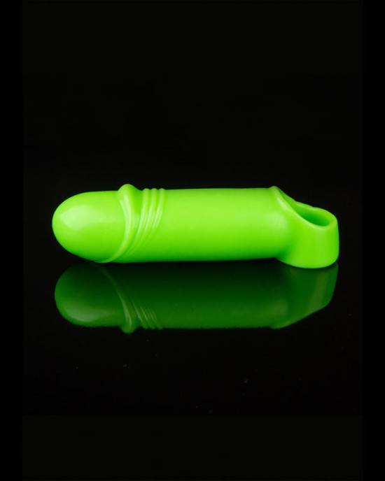 Ouch! Glow In The Dark Smooth Thick Stretchy Penis Sleeve