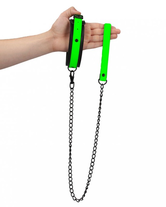 Ouch! Glow In The Dark Collar and Leash