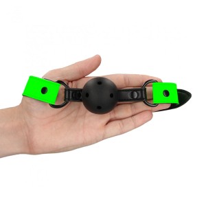 Ouch! Glow In The Dark Breathable Ball Gag