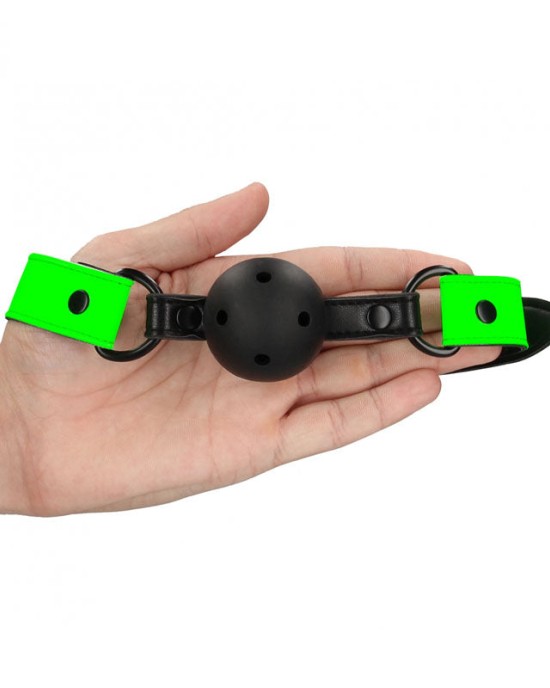 Ouch! Glow In The Dark Breathable Ball Gag