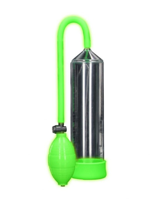 Ouch! Glow In The Dark Classic Penis Pump