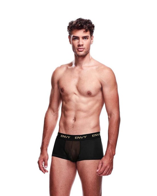 Envy Mesh Short Boxer - Black - LXL