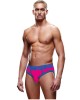 Envy Solid Jock - Pink/Blue - L/XL