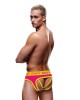 Envy Solid Jock - Pink/Yellow - M/L