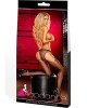 Lapdance Crotchless Fishnet Pantyhose - Black - OS