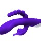 Evolved Lick Me Triple Stim Vibrator - Purple