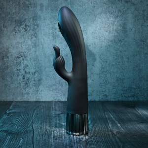 Evolved Heat Up & Chill Rabbit Vibrator - Black