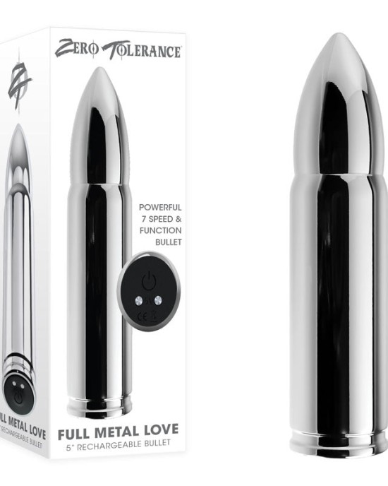 Zero Tolerance Full Metal Love Bullet - Metallic