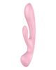 Satisfyer Triple Oh Rabbit Vibrator - Pink