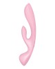 Satisfyer Triple Oh Rabbit Vibrator - Pink