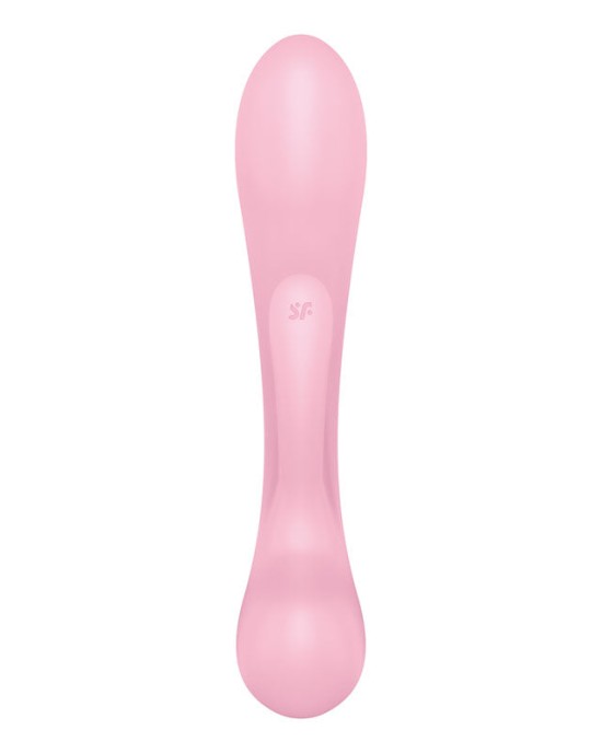 Satisfyer Triple Oh Rabbit Vibrator - Pink