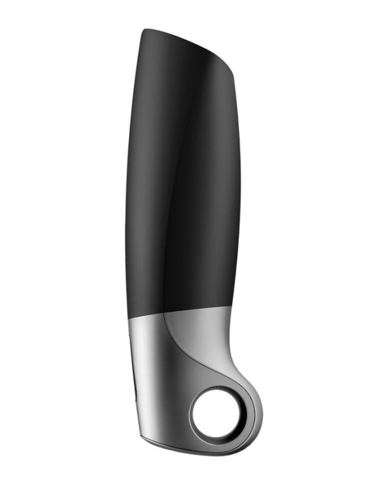 Satisfyer Power Vibrating Masturbator with App Control - Black