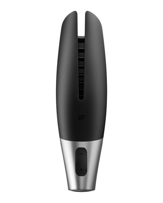 Satisfyer Power Vibrating Masturbator with App Control - Black