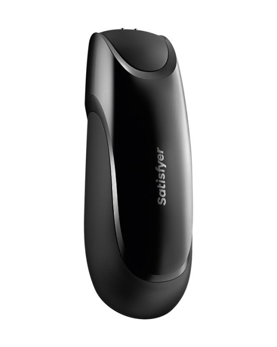 Satisfyer Men Vibration+ Masturbator with App Control - Black