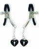 Sexy AF - Couture Black Hearts Nipple Clamps