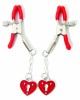 Sexy AF - Couture Red Hearts Nipple Clamps