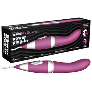 Bodywand Plus Curve G8 - Purple Mains Powered Massager Wand