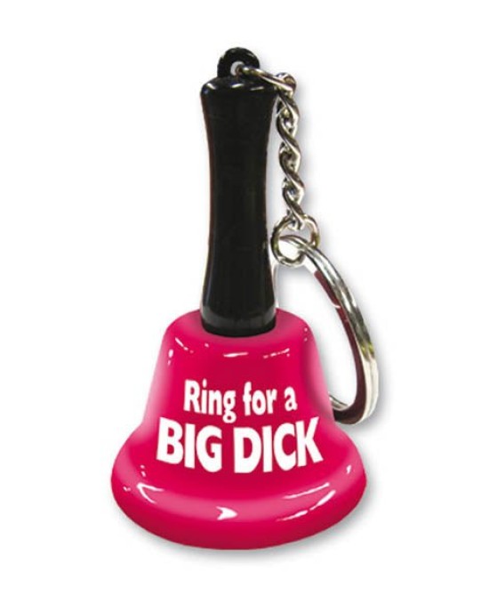 Ring For Big Dick Keychain Bell