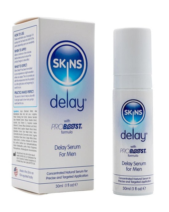 Skins Natural Delay Serum Gel for Men - 30ml