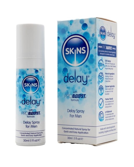 Skins Natural Delay Spray for Men - 30ml