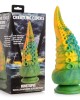 Creature Cocks Monstropus Tentacled Monster Fantasy Dildo - Green/Yellow