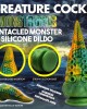 Creature Cocks Monstropus Tentacled Monster Fantasy Dildo - Green/Yellow