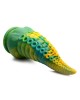 Creature Cocks Monstropus Tentacled Monster Fantasy Dildo - Green/Yellow