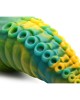 Creature Cocks Monstropus Tentacled Monster Fantasy Dildo - Green/Yellow