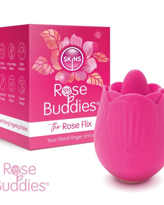 Skins Rose Buddies - The Rose Flix Stimulator - Pink