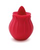 Skins Rose Buddies - The Rose Lix Flicking Stimulator - Red