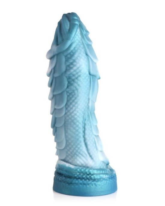 Creature Cocks Sea Serpent Blue Scaly Fantasy Dildo