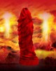 Creature Cocks Fire Dragon Red Scaly fantasy Dildo