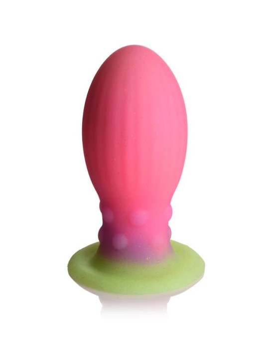 Creature Cocks Large Xeno Fantasy Egg - Pink Glow in Dark