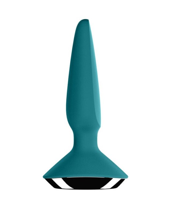 Satisfyer Plug-ilicious 1 - Teal Vibrating Butt Plug with App Control