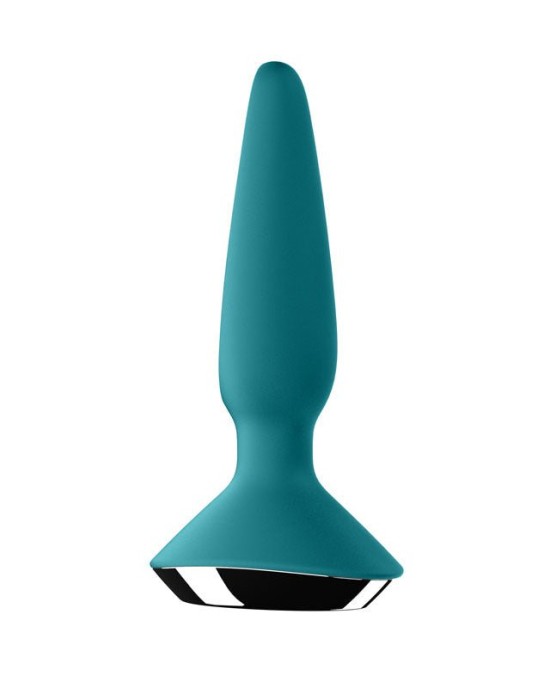 Satisfyer Plug-ilicious 1 - Teal Vibrating Butt Plug with App Control