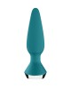 Satisfyer Plug-ilicious 1 - Teal Vibrating Butt Plug with App Control