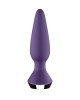 Satisfyer Plug-ilicious 1 - Purple Vibrating Butt Plug with App Control