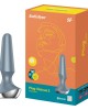 Satisfyer Plug-ilicious 2 - Ice Blue Vibrating Butt Plug with App Control