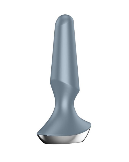 Satisfyer Plug-ilicious 2 - Ice Blue Vibrating Butt Plug with App Control