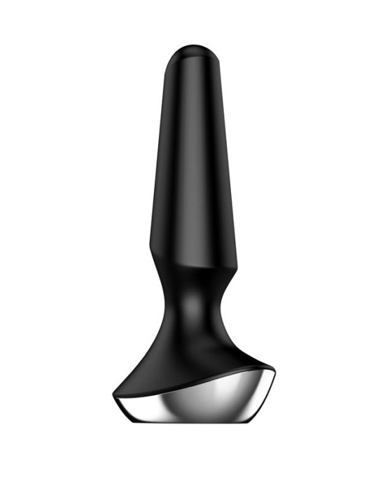 Satisfyer Plug-ilicious 2 - Black Vibrating Butt Plug with App Control