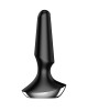 Satisfyer Plug-ilicious 2 - Black Vibrating Butt Plug with App Control