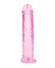 RealRock 8 Inch Straight Dildo - Pink