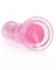 RealRock 8 Inch Straight Dildo - Pink